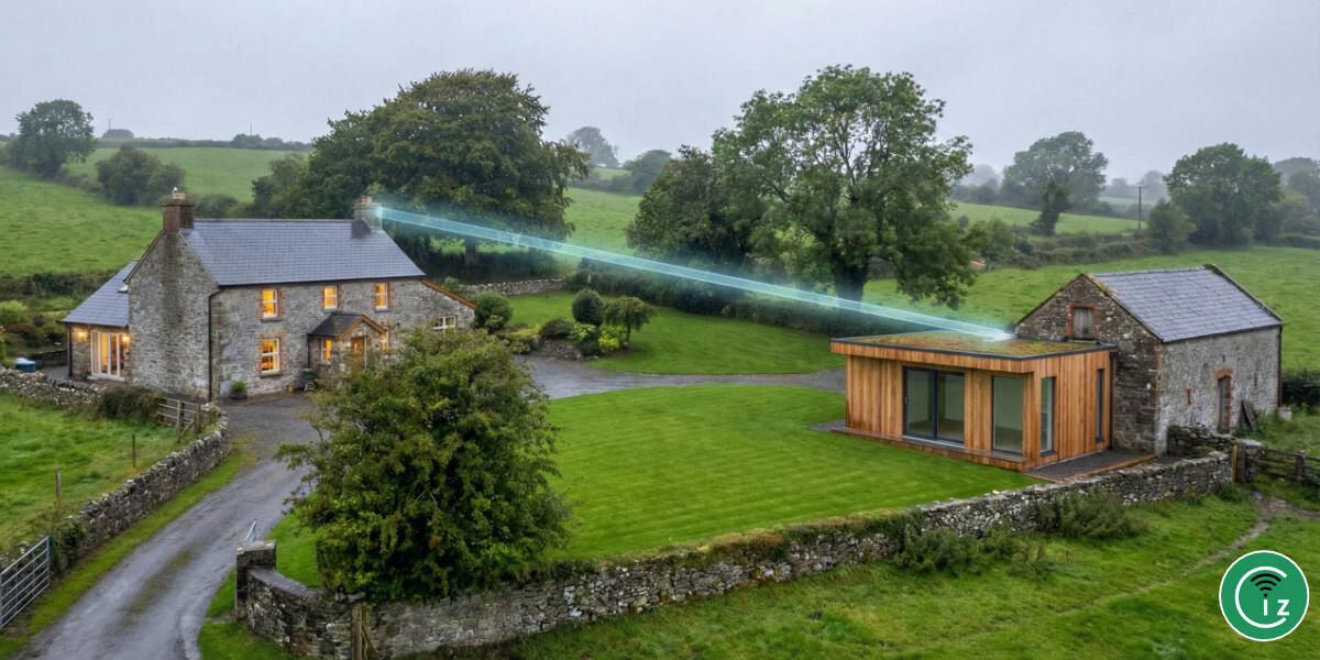 Sharing your internet to external buildings with Point-to-Point (PtP) tech