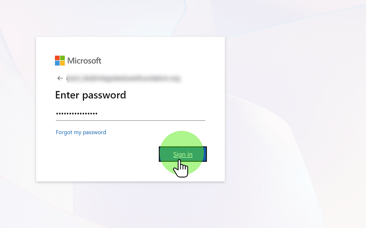 Enter Password