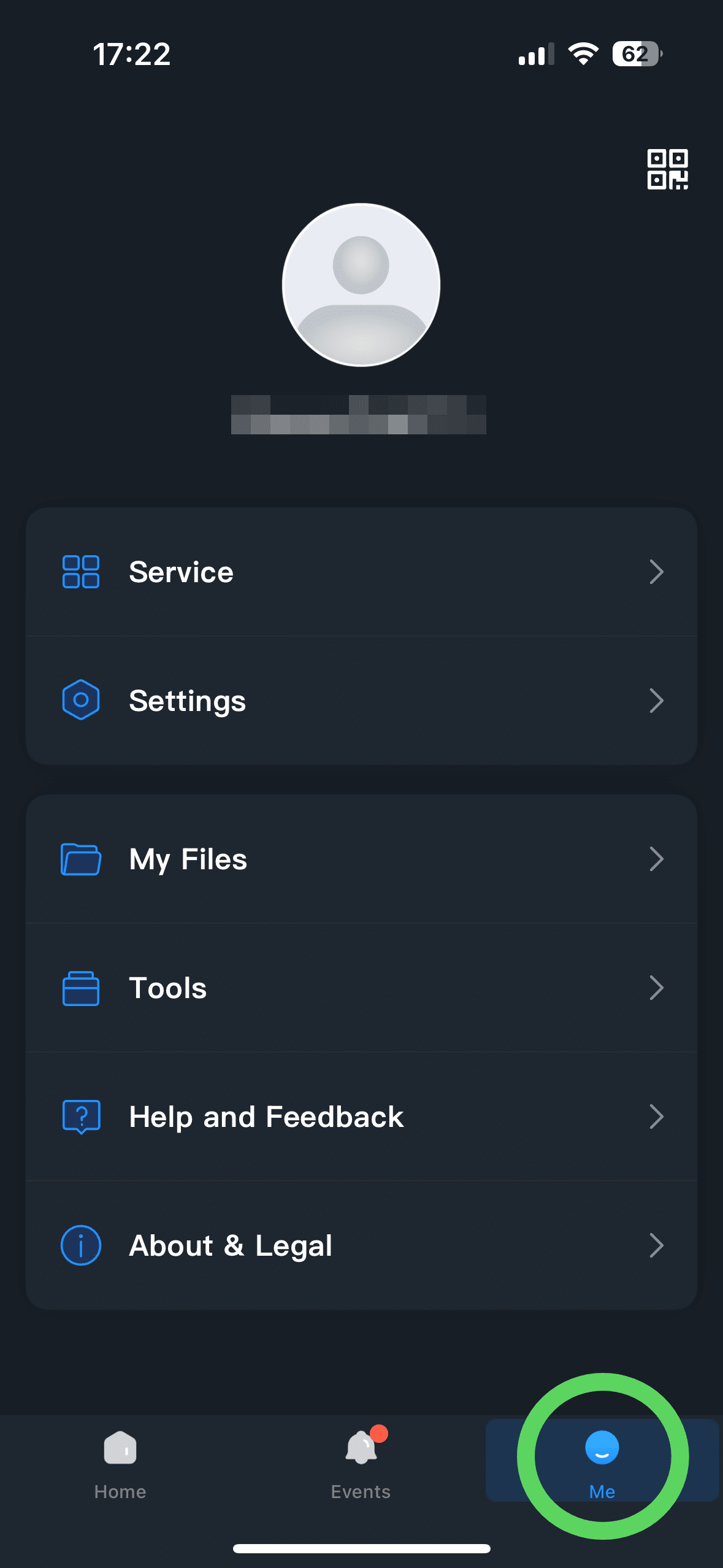 Locate the recording